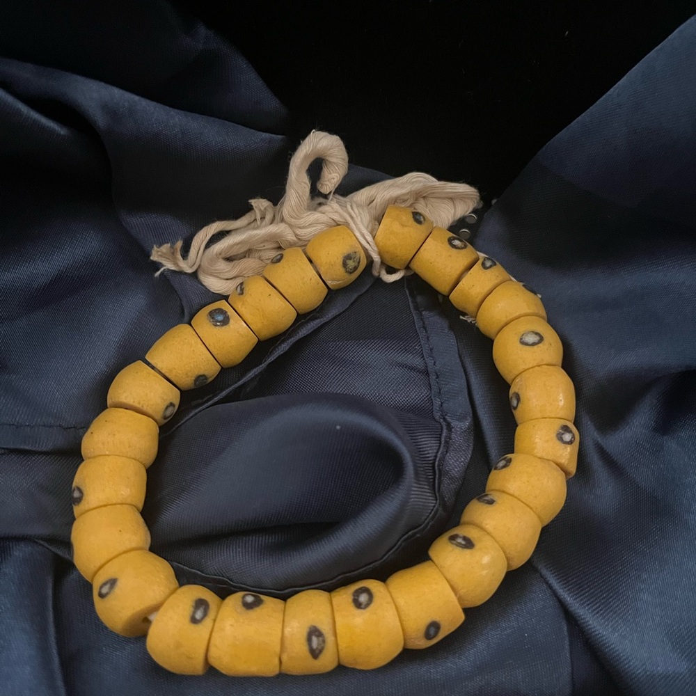 Krobo bead necklace